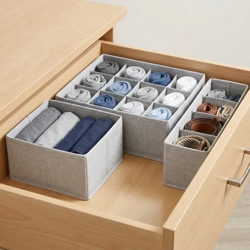 mDesign Drawer Organizer Set view 3