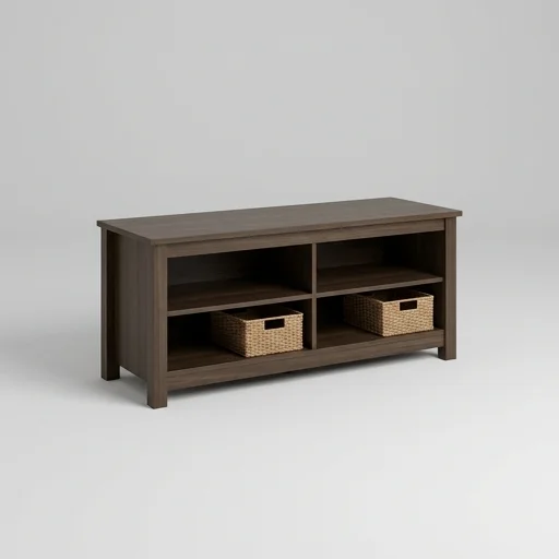 Prepac Entryway Storage Bench view 3
