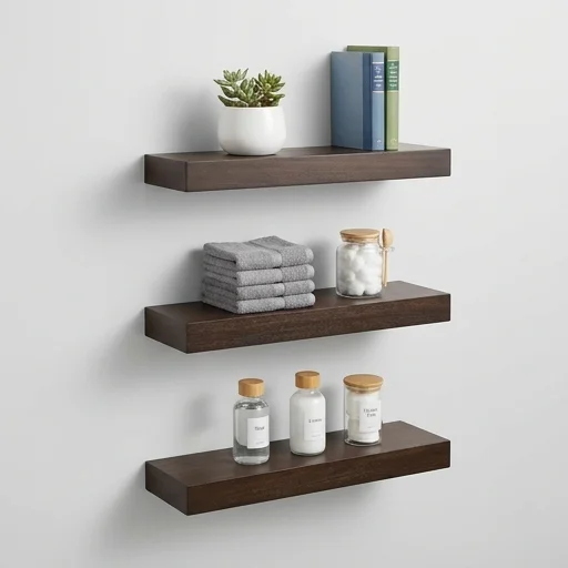 Greenco Floating Wall Shelves view 2