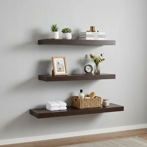 Greenco Floating Wall Shelves view 3