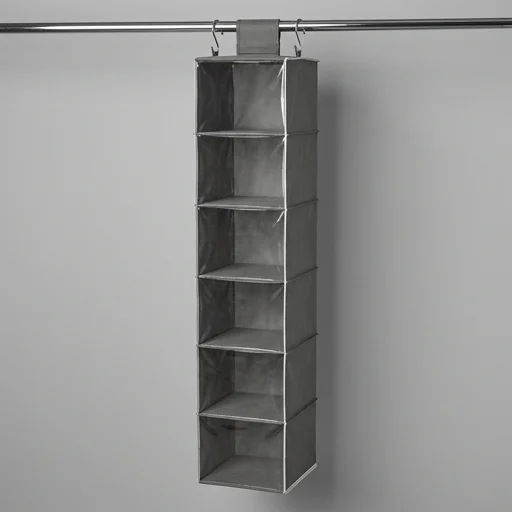 Whitmor 6-Shelf Hanging Closet Organizer view 3