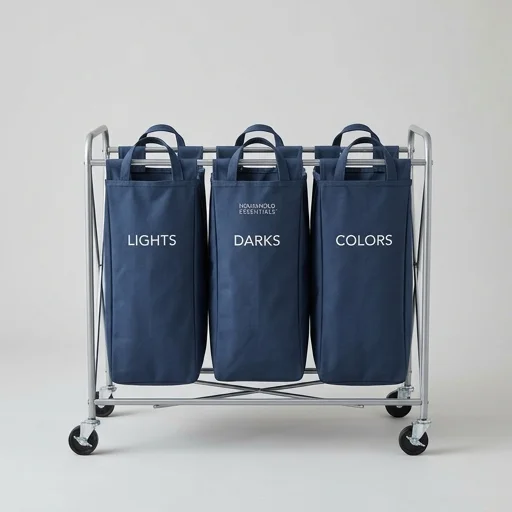 Household Essentials Laundry Hamper Sorter view 3