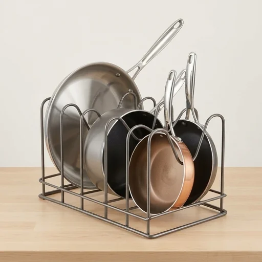 iDesign Pot and Pan Organizer Rack view 2