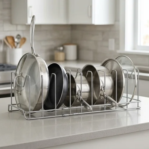 iDesign Pot and Pan Organizer Rack view 3