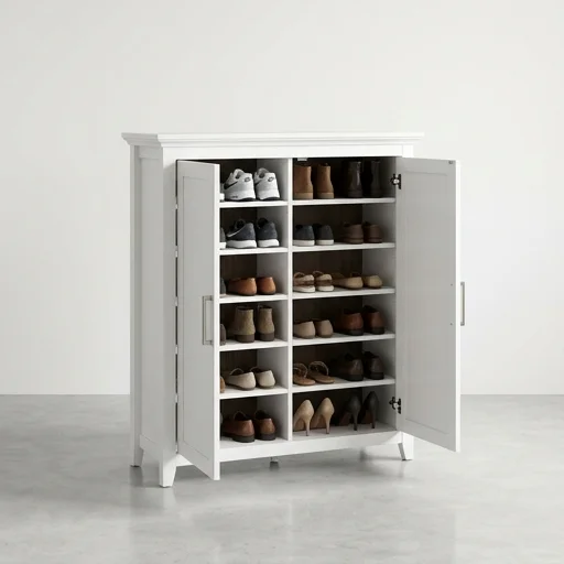 Prepac Shoe Storage Cabinet view 2