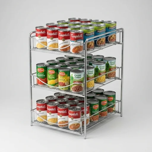 Simplehouseware Stackable Can Rack Organizer view 3