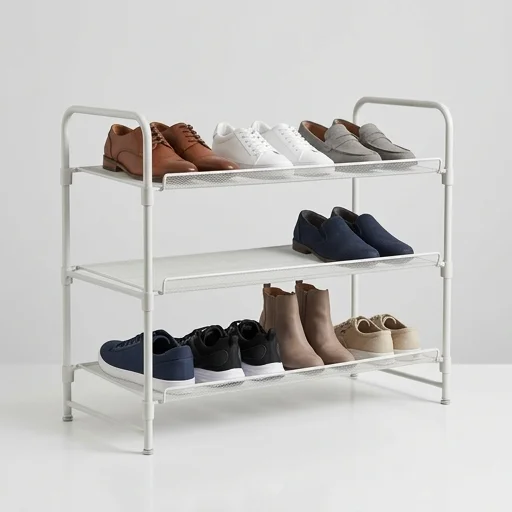 Simple Trending Stackable Shoe Rack view 2