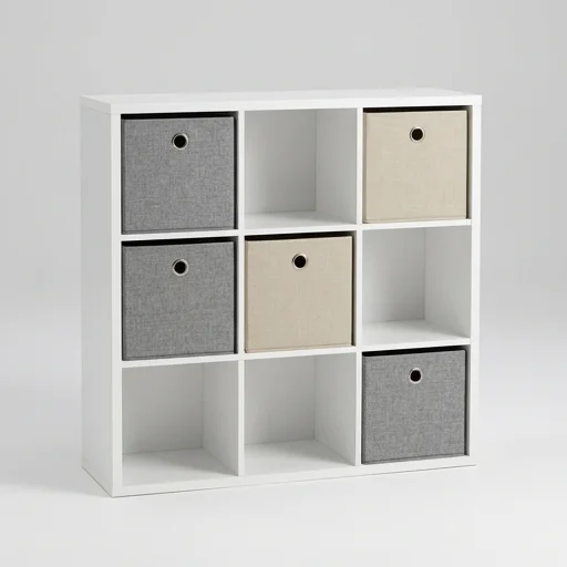 Honey-Can-Do 9-Cube Storage Organizer with Bins view 3