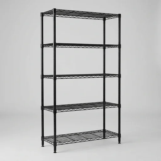AmazonBasics 5-Tier Wire Shelving Unit view 3